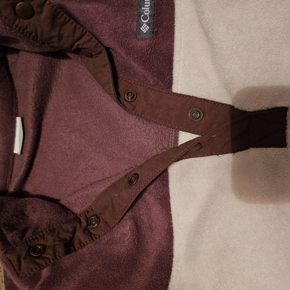 Columbia Ladies Purple and Cream Jacket